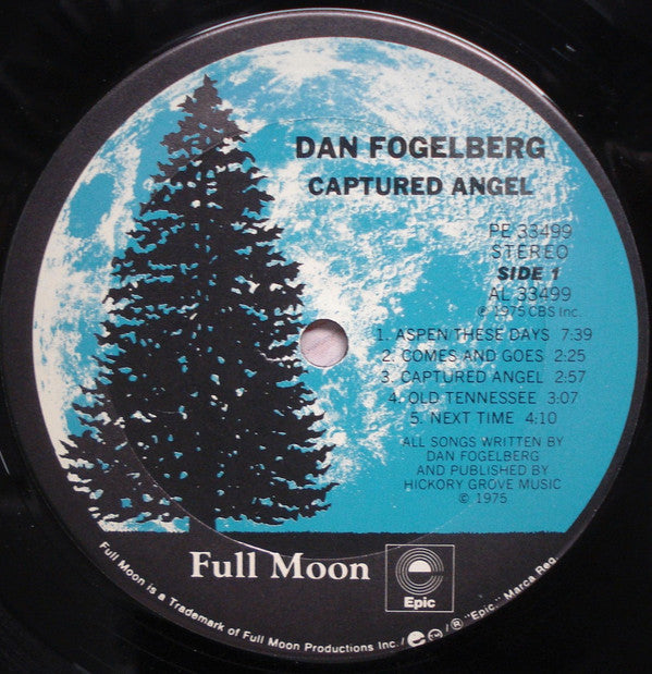 Dan Fogelberg : Captured Angel (LP,Album)