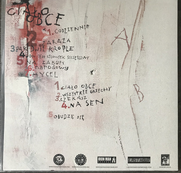 Morus (2) : Ciało Obce (LP,Album)