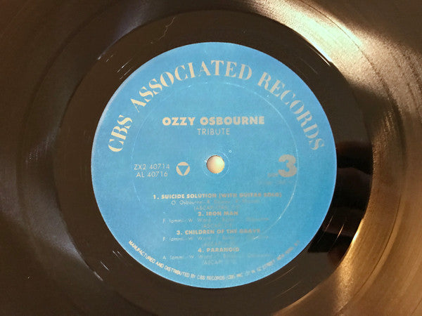 Ozzy Osbourne, Randy Rhoads : Tribute (LP,Album,Stereo)
