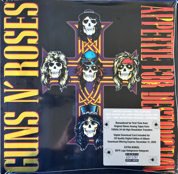 Guns N' Roses : Appetite For Destruction (LP)