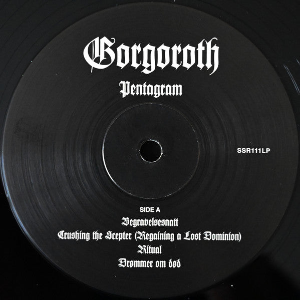 Gorgoroth : Pentagram (LP,45 RPM,Album,Limited Edition,Reissue)