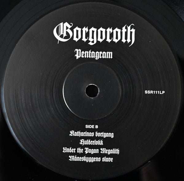 Gorgoroth : Pentagram (LP,45 RPM,Album,Limited Edition,Reissue)