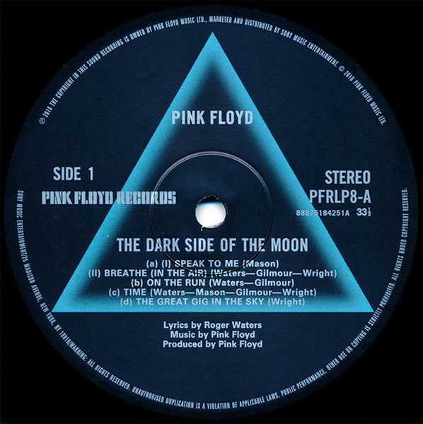 Pink Floyd : The Dark Side Of The Moon (LP,Album,Reissue,Remastered)