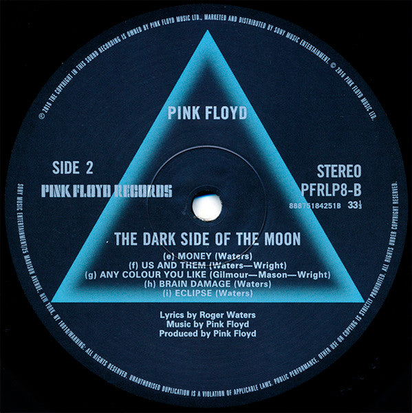 Pink Floyd : The Dark Side Of The Moon (LP,Album,Reissue,Remastered)