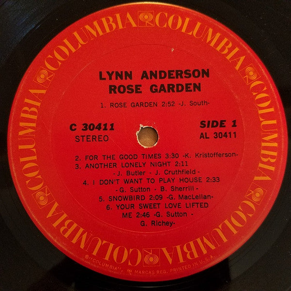 Lynn Anderson : Rose Garden (LP,Album)
