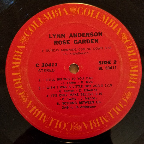 Lynn Anderson : Rose Garden (LP,Album)
