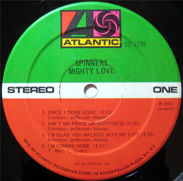 Spinners : Mighty Love (LP,Album)