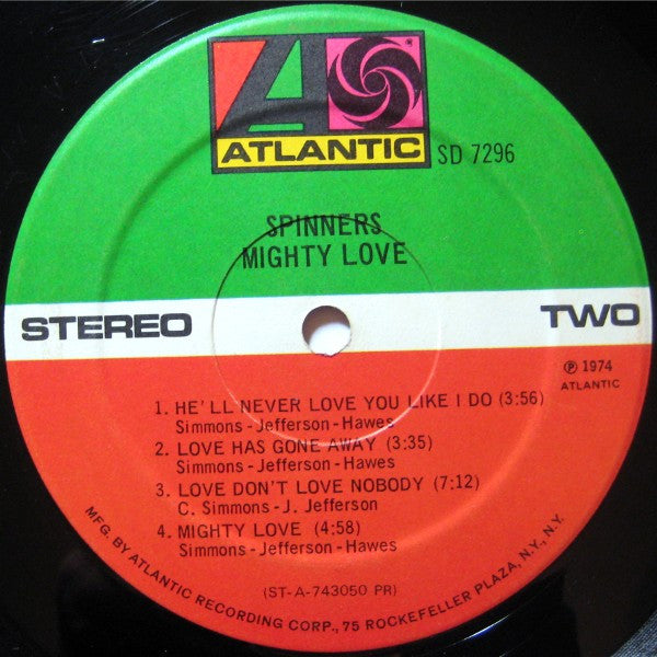 Spinners : Mighty Love (LP,Album)