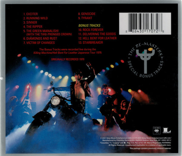 Judas Priest : Unleashed In The East (Live In Japan) (Album,Reissue,Remastered)