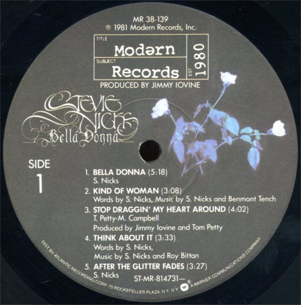 Stevie Nicks : Bella Donna (LP,Album,Stereo)