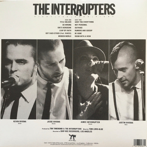 Interrupters, The : Fight The Good Fight (LP,Album)