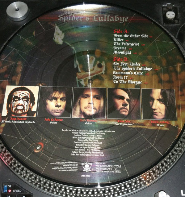 King Diamond : The Spider's Lullabye (LP,Album,Limited Edition,Picture Disc,Reissue)