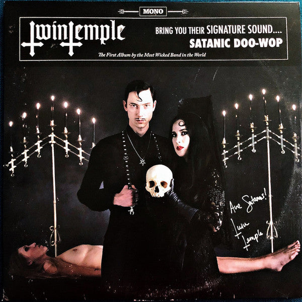 Twin Temple : Twin Temple (Bring You Their Signature Sound.... Satanic Doo-Wop) (LP,Album,Limited Edition,Numbered,Mono)