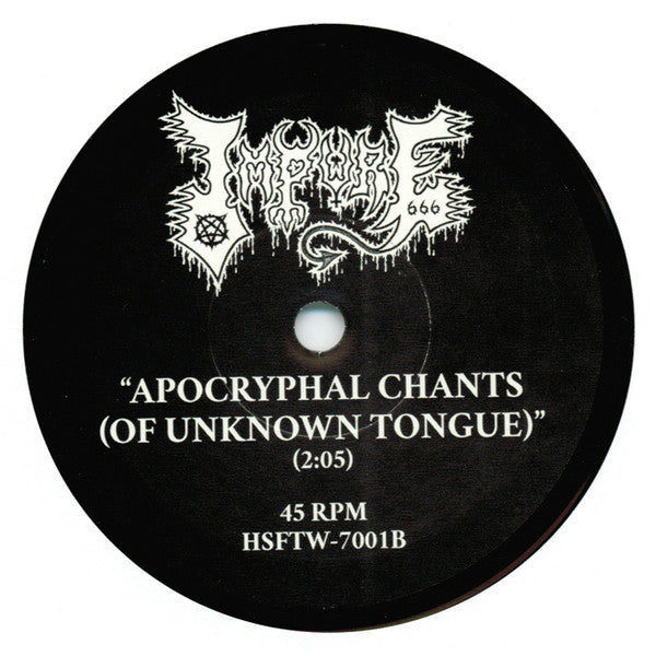 Impure (9) : Transfixed In Limbo (7",45 RPM,Single,Limited Edition)