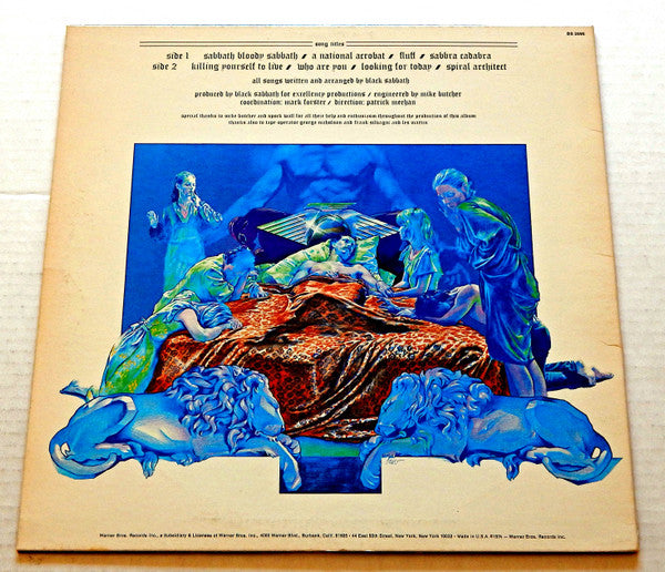 Black Sabbath : Sabbath Bloody Sabbath (LP,Album,Repress)