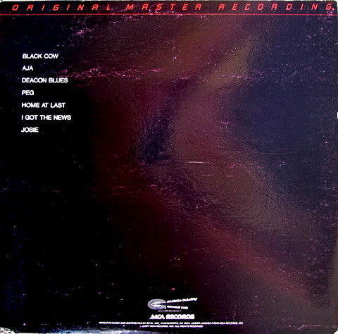 Steely Dan : Aja (LP,Album,Limited Edition,Reissue,Remastered)