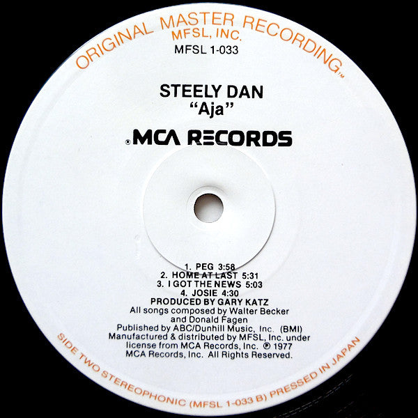 Steely Dan : Aja (LP,Album,Limited Edition,Reissue,Remastered)