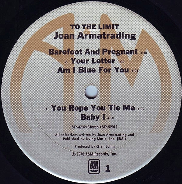 Joan Armatrading : To The Limit (LP,Album)