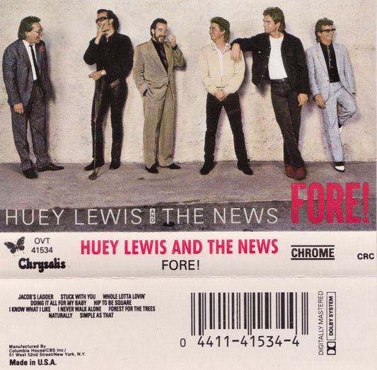 Huey Lewis & The News : Fore! (Album,Club Edition)