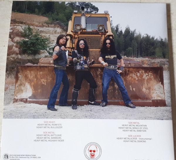 Metalucifer : Heavy Metal Bulldozer (LP,Album)