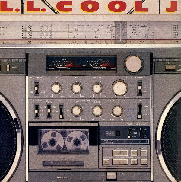 LL Cool J : Radio (LP,Album,Repress)