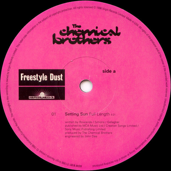 Chemical Brothers, The : Setting Sun (12")