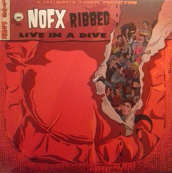 NOFX : Ribbed - Live In A Dive (LP,Album)