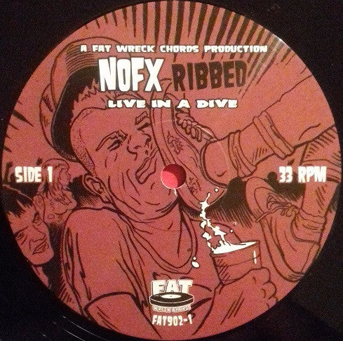 NOFX : Ribbed - Live In A Dive (LP,Album)