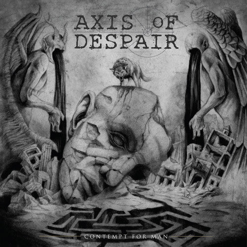 Axis Of Despair : Contempt For Man (LP,Album)