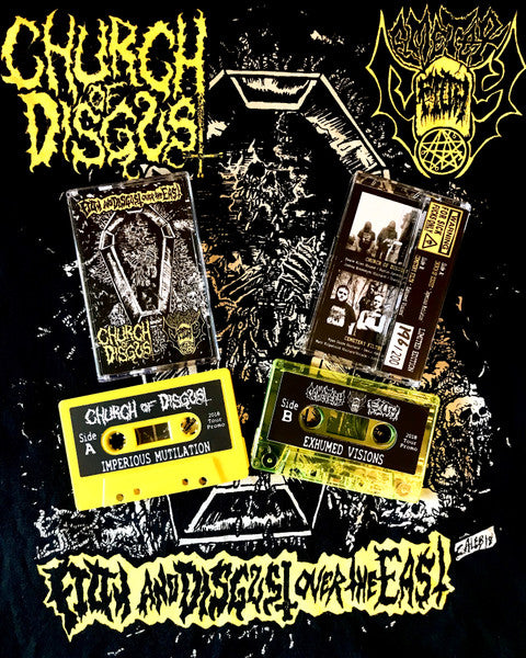 Church of Disgust, Cemetery Filth : 2018 Tour Promo (Single,Limited Edition,Numbered,Promo,Sampler)