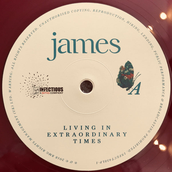 James : Living In Extraordinary Times  (LP,Album,Limited Edition)