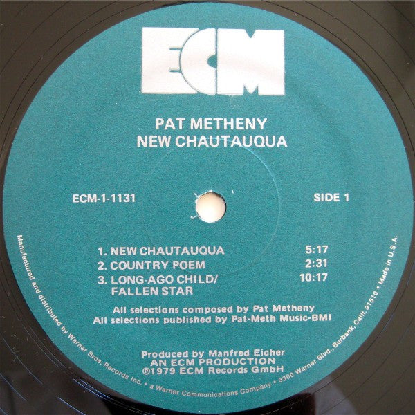 Pat Metheny : New Chautauqua (LP,Album)