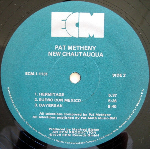Pat Metheny : New Chautauqua (LP,Album)