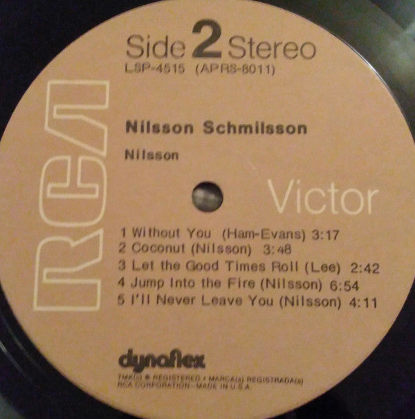 Harry Nilsson : Nilsson Schmilsson (LP,Album,Reissue)