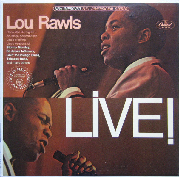 Lou Rawls : Live! (LP,Album,Stereo)