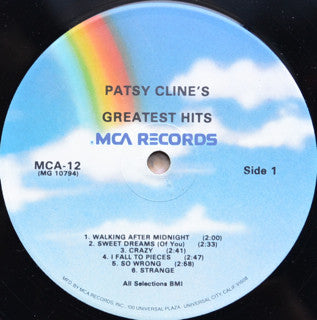 Patsy Cline : Greatest Hits (LP,Compilation,Reissue)