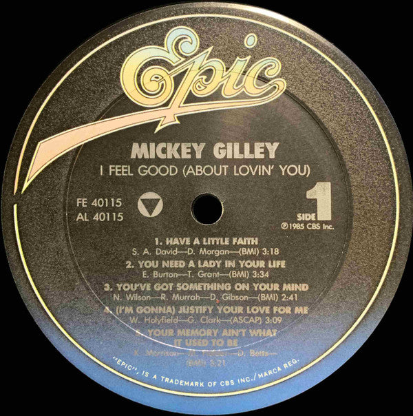 Mickey Gilley : I Feel Good (About Lovin' You)  (LP,Album)