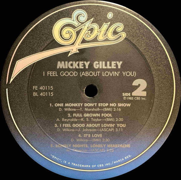 Mickey Gilley : I Feel Good (About Lovin' You)  (LP,Album)