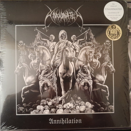 Unanimated : Annihilation (12",Single Sided,EP,Etched)