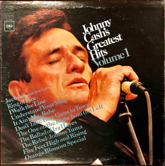 Johnny Cash : Johnny Cash's Greatest Hits Volume 1 (LP,Compilation,Reissue,Stereo)