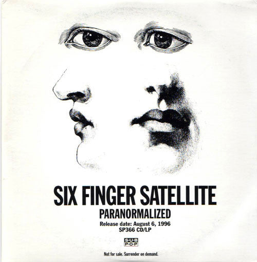 Six Finger Satellite : Paranormalized (Album,Promo)