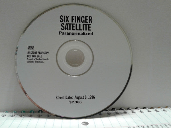 Six Finger Satellite : Paranormalized (Album,Promo)