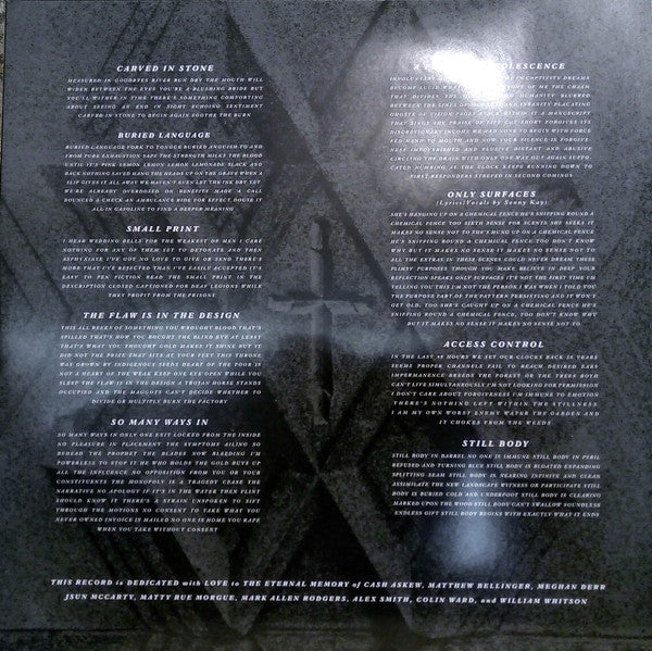 Echo Beds : Buried Language (LP,Album)