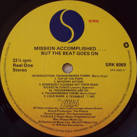 Rezillos, The : Mission Accomplished... But The Beat Goes On (LP)