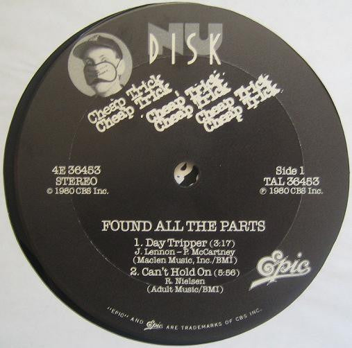 Cheap Trick : Found All The Parts (10",EP)