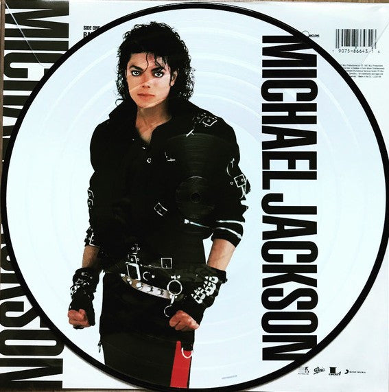 Michael Jackson : Bad  (LP,Album,Picture Disc,Reissue)