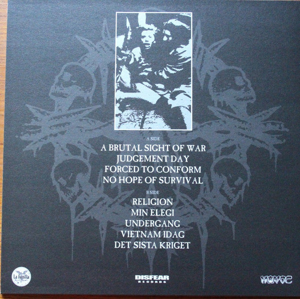 Disfear : A Brutal Sight Of War (12",45 RPM,Reissue)