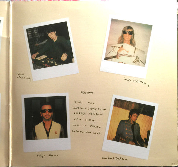 Paul McCartney : Pipes Of Peace (LP,Album,Stereo)