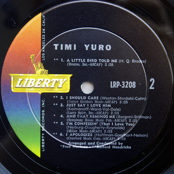 Timi Yuro : Hurt!!!!!!! (LP,Album,Mono)