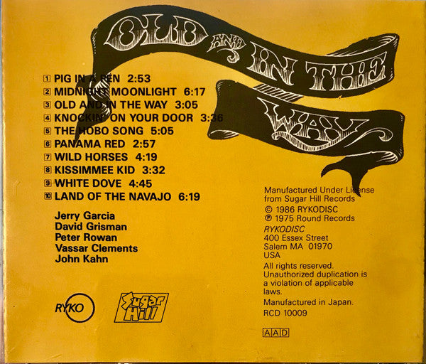 Old & In The Way : Old & In The Way (Album,Reissue)